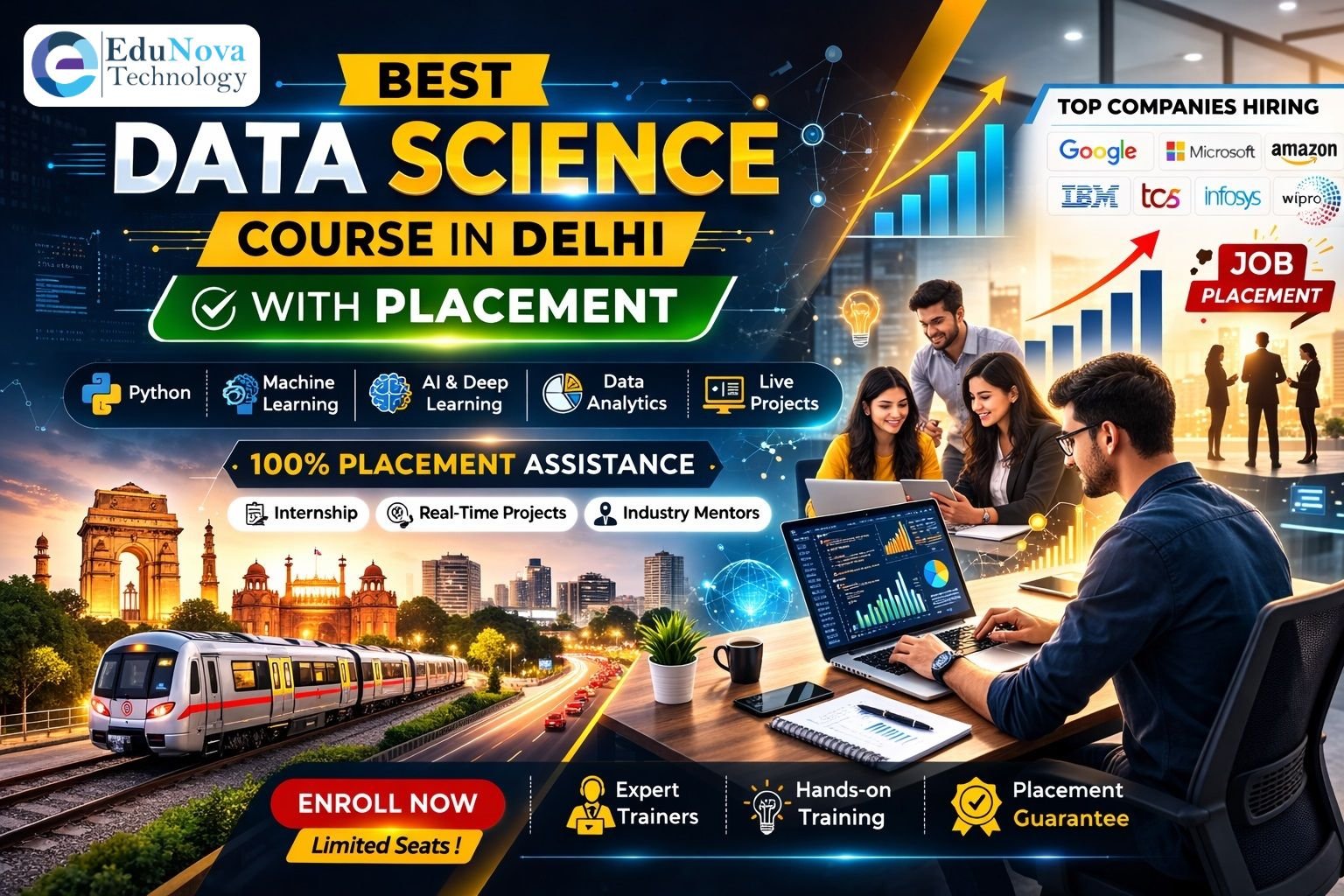 EduNova | best data science course in delhi with placement