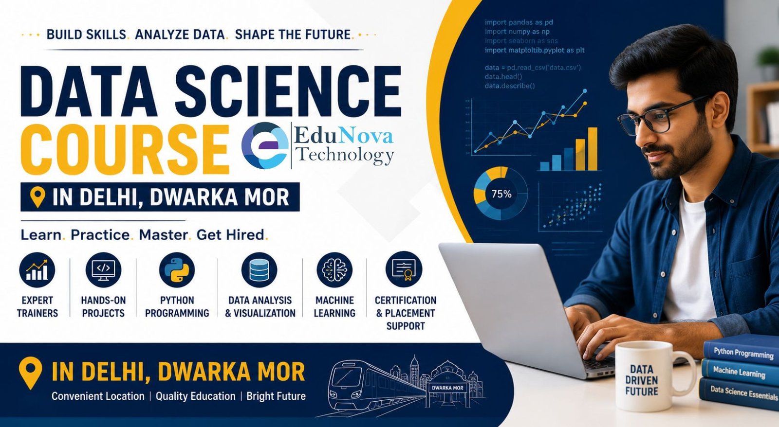 EduNova | Data Science Course in Delhi, Dwarka Mor
